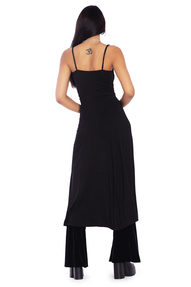 BlackMilk Clothing - Apparition Split Front Midaxi Top