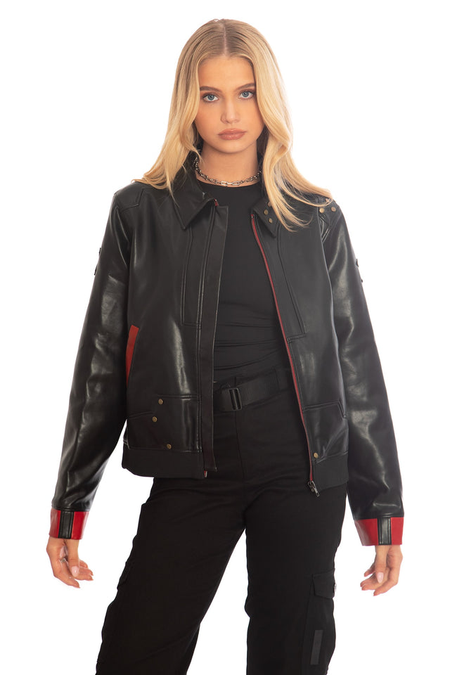 BlackMilk x League of Legends Arcane Vi Cagefighter Jacket - Arcane Merchandise - Collaboration apparel - Licensed.