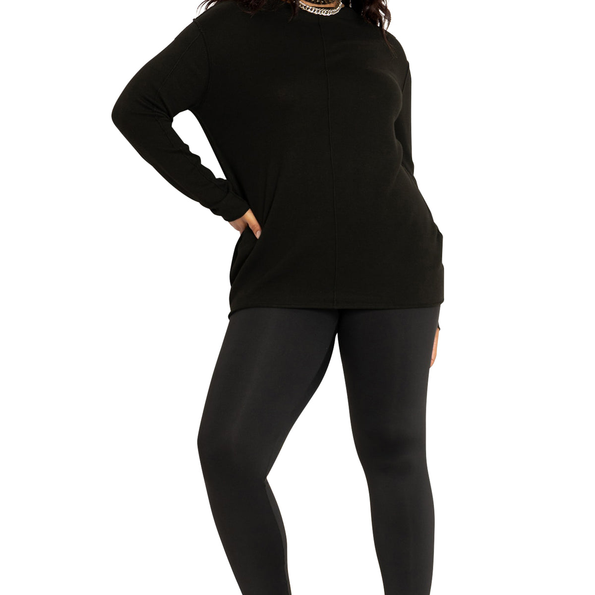 Matte Black High Waisted Leggings – BlackMilk Clothing