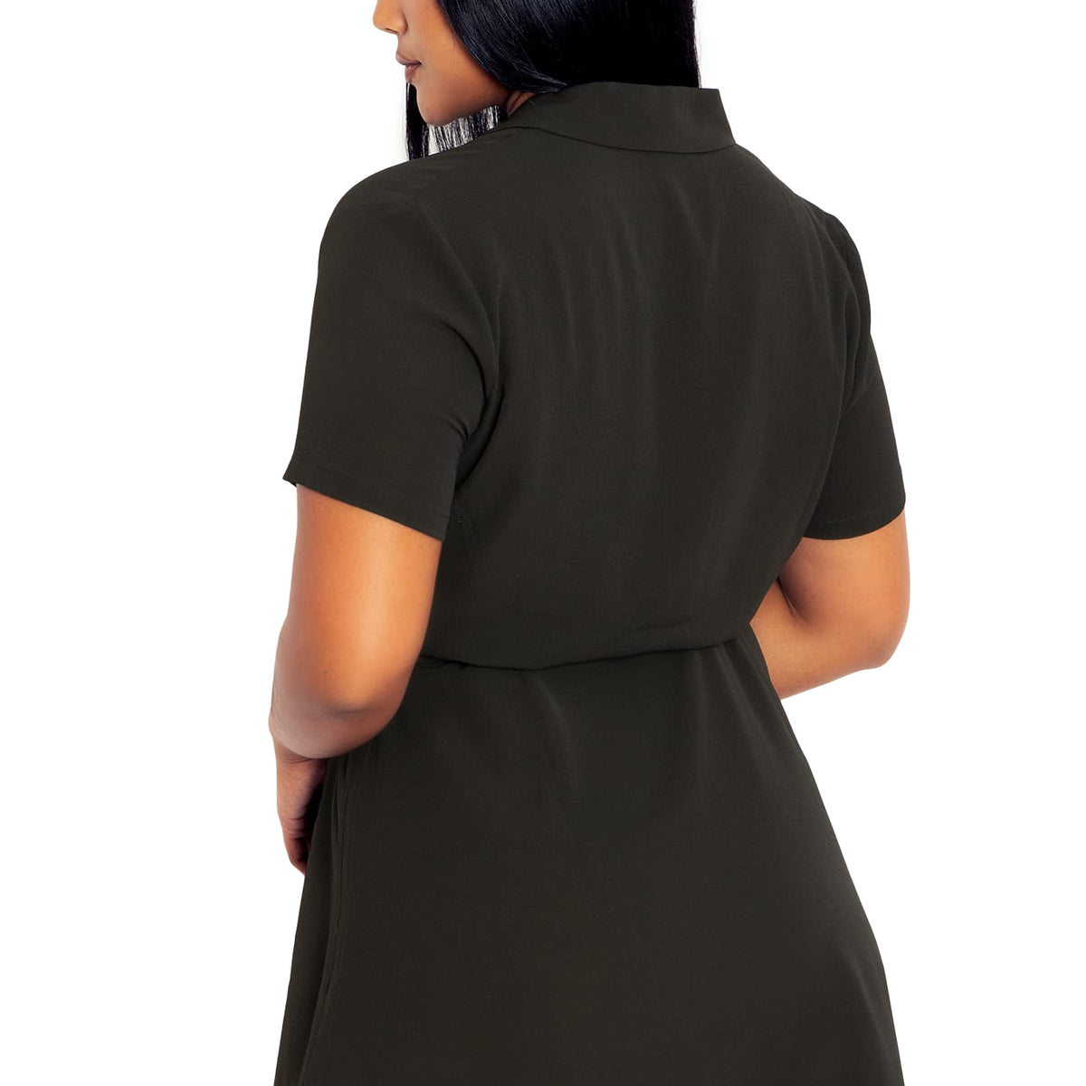 Black Shirt Dress