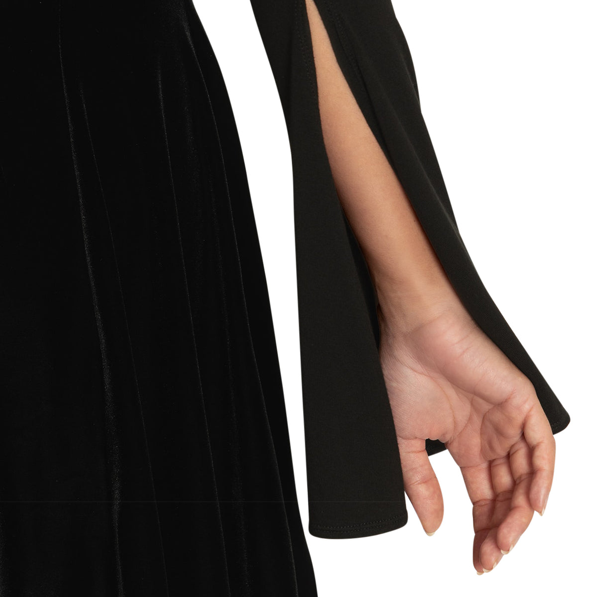 Black Split Sleeve Shrug