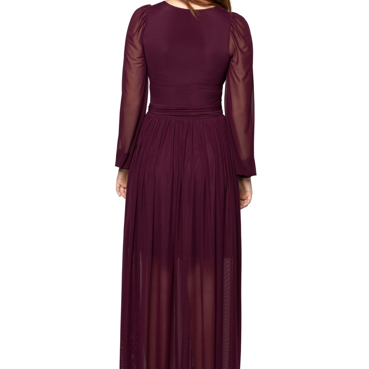ignore the romance maxi dress burgundy Bloodwine Sheer Romance Maxi Dress