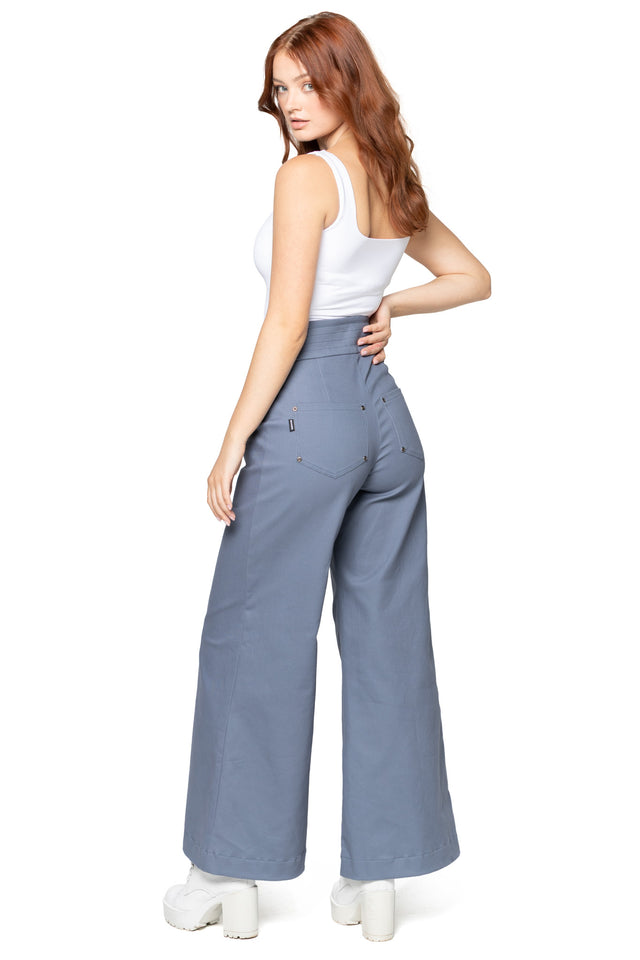 Slate Sweeper Wide Leg Pants