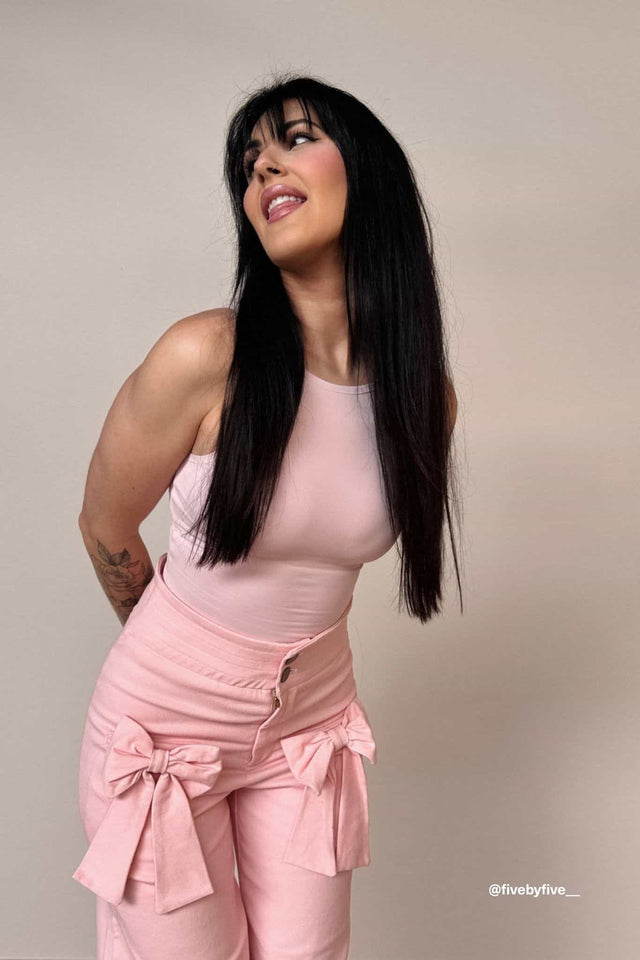 Cotton Candy Bow Pants