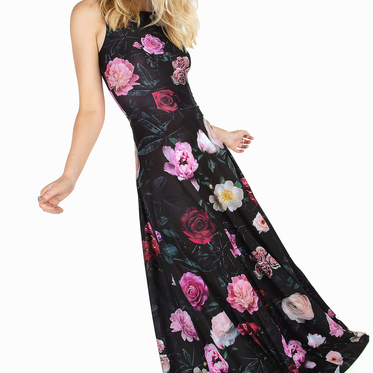 dark rose maxi dress Dark Rose Princess Maxi Dress