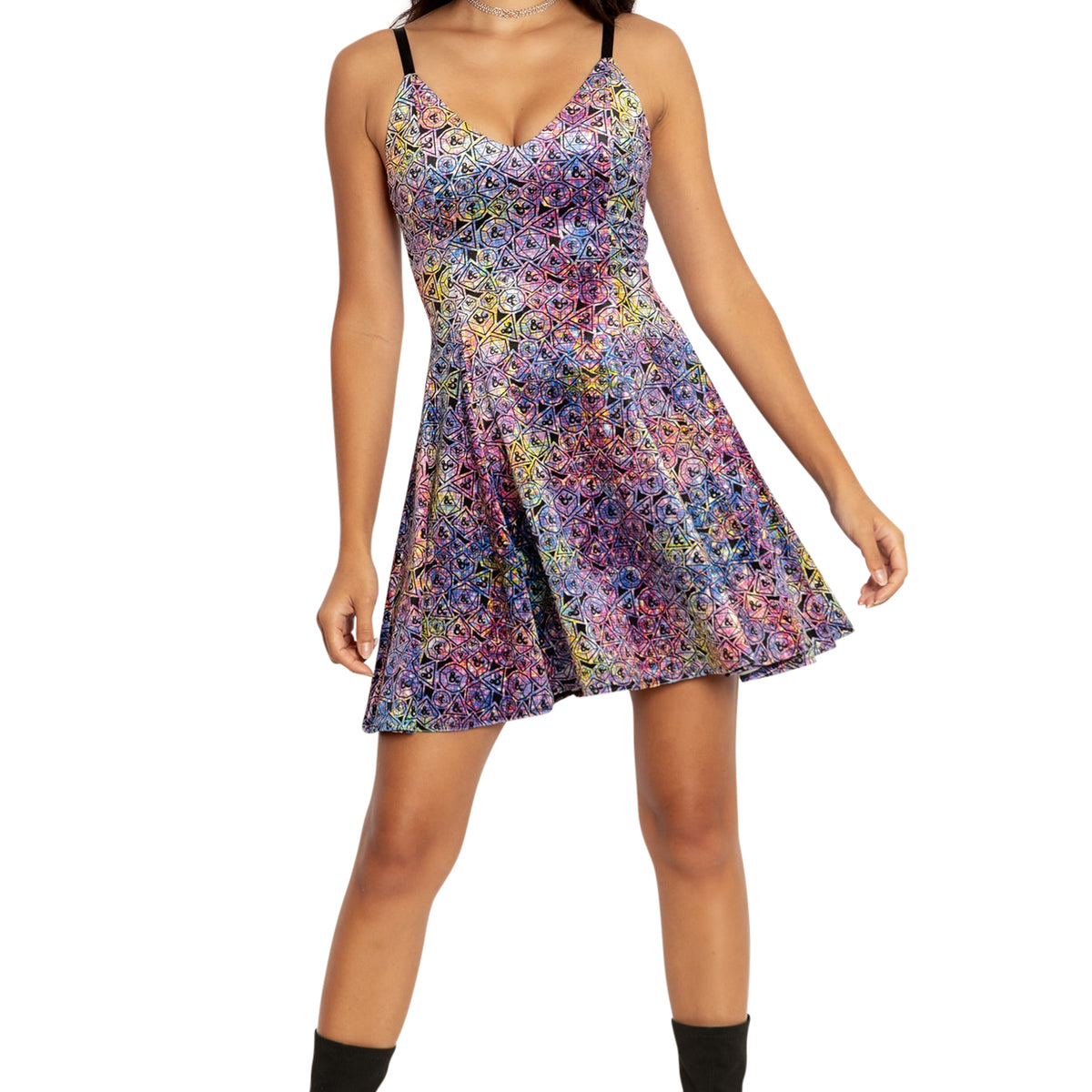 lucky dice mini dress Lucky Mini Dress in Dragon Fruit Sequin motelrocks-com-us