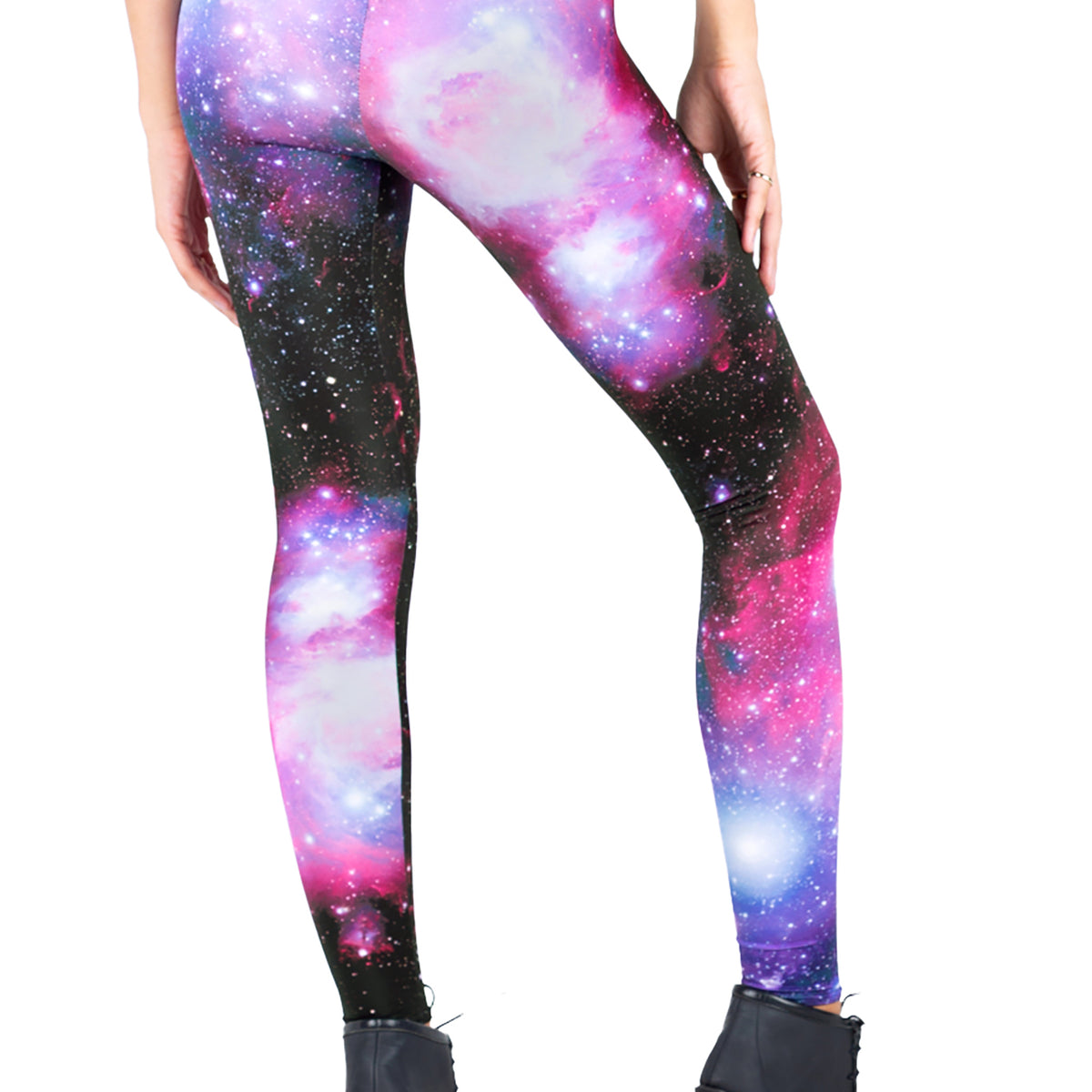 Galaxy Purple High Waisted Leggings – BlackMilk Clothing