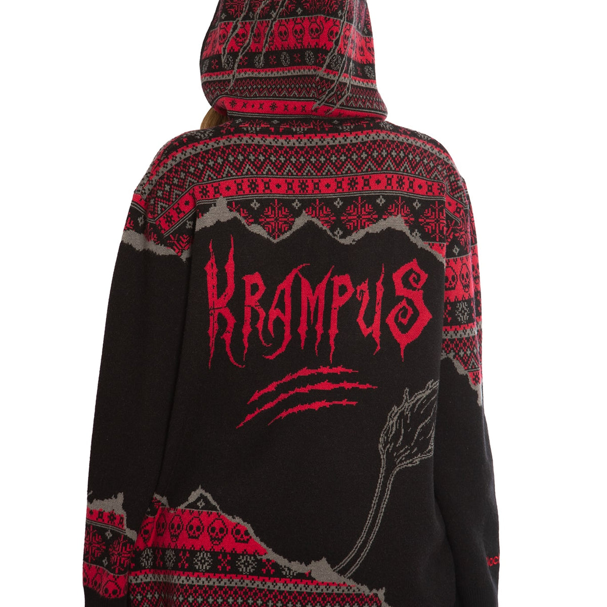 Women’s Krampus vs Santa Hoodie