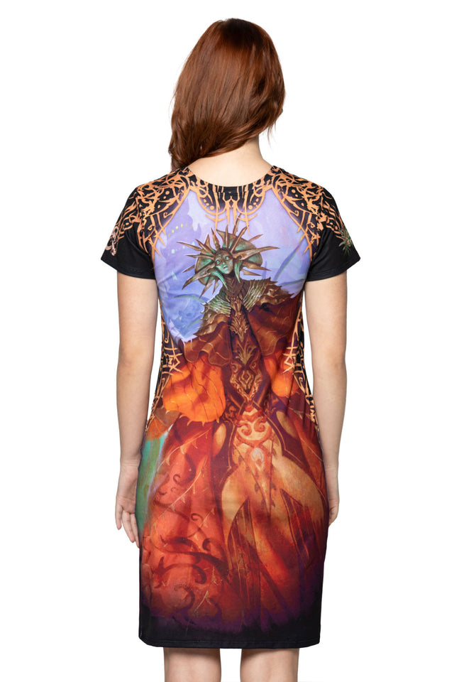 Lady of Pain Reversible Longline Tee Dress