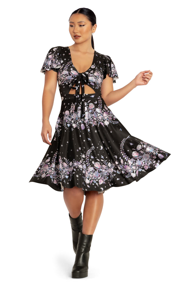 BlackMilk Clothing - Mother Of Pearl Rio Midi Dress