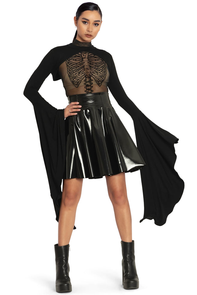 BlackMilk Clothing - Mrs Addams Shrug