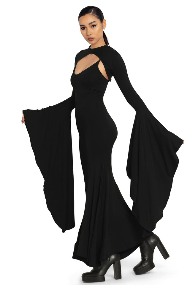 BlackMilk Clothing - Mrs Addams Shrug