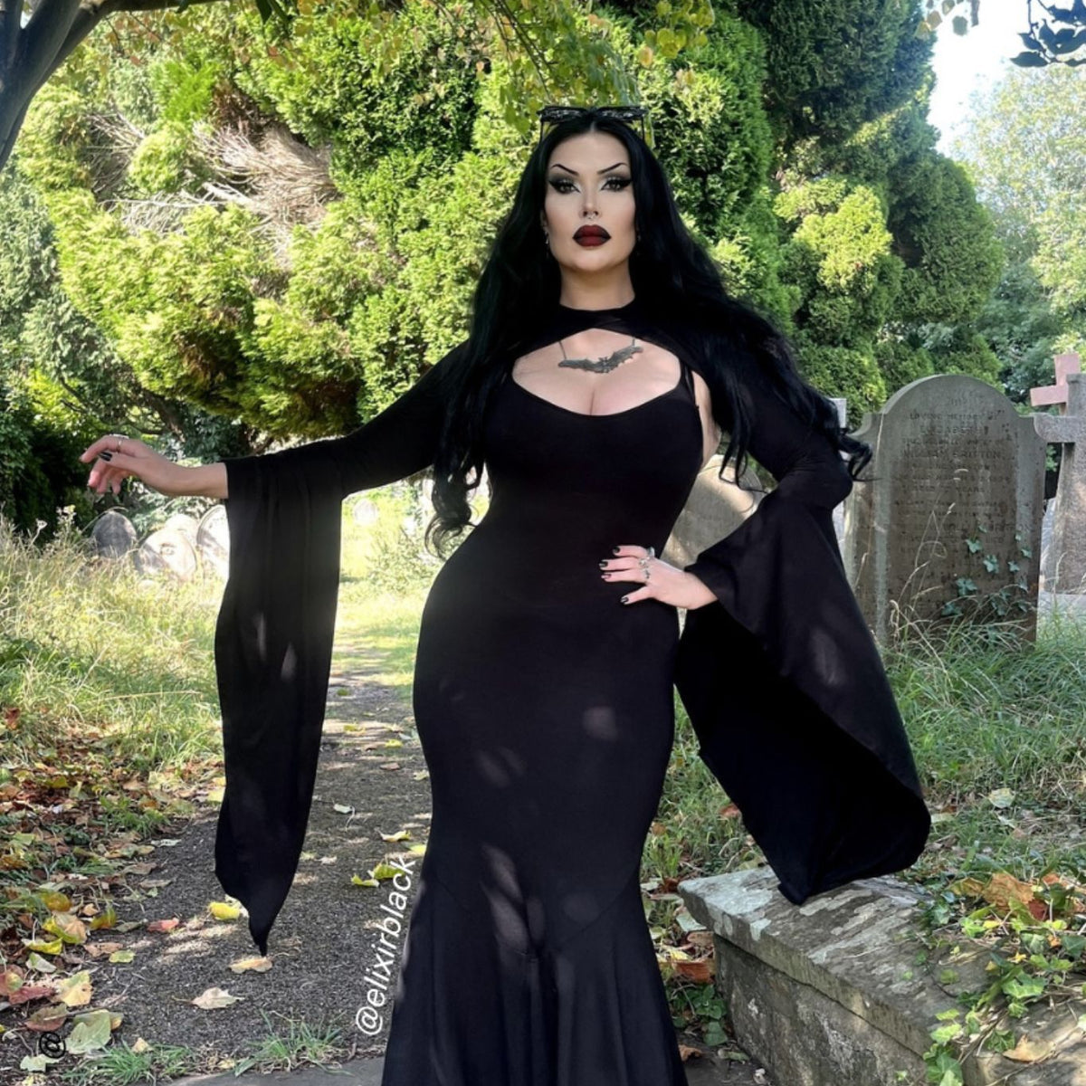 Mrs Addams Dress Mrs Addams Dress
