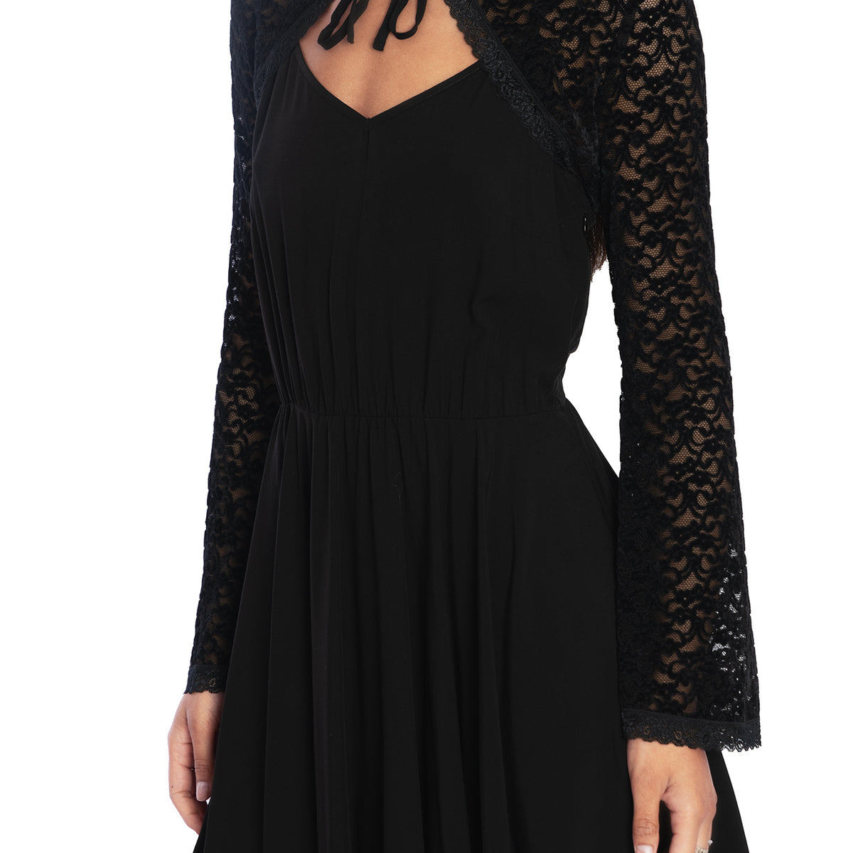 Nature Witch Velvet Lace Shrug - Limited BlackMilk Clothing Nature Witch Velvet Lace Shrug - Limited BlackMilk Clothing