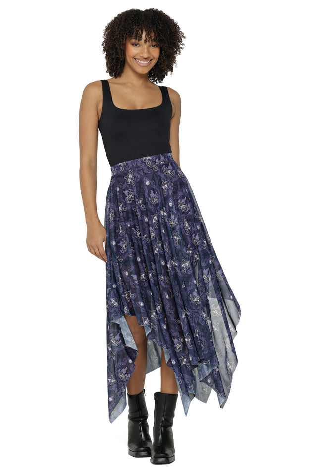 Ornamental Chandelure Handkerchief Skirt