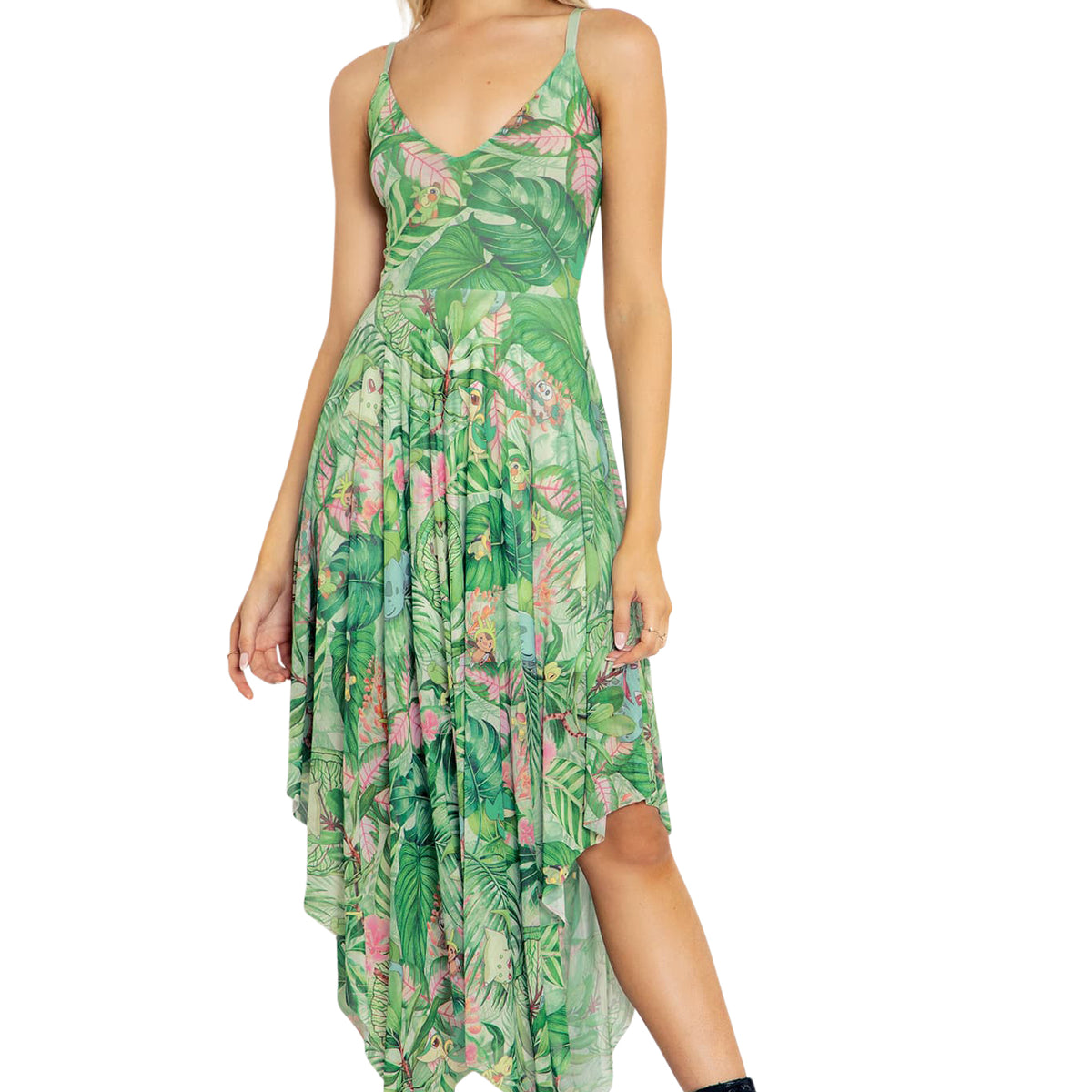 Grass-type Starters Handkerchief Dress