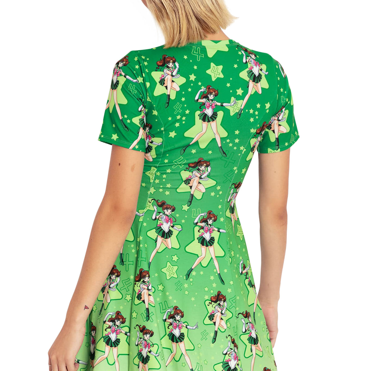 sailor jupiter skater dress Sailor Jupiter Sailor Moon Skater Dress Costume Notes: Sailor Jupiter The Geeky Seamstress