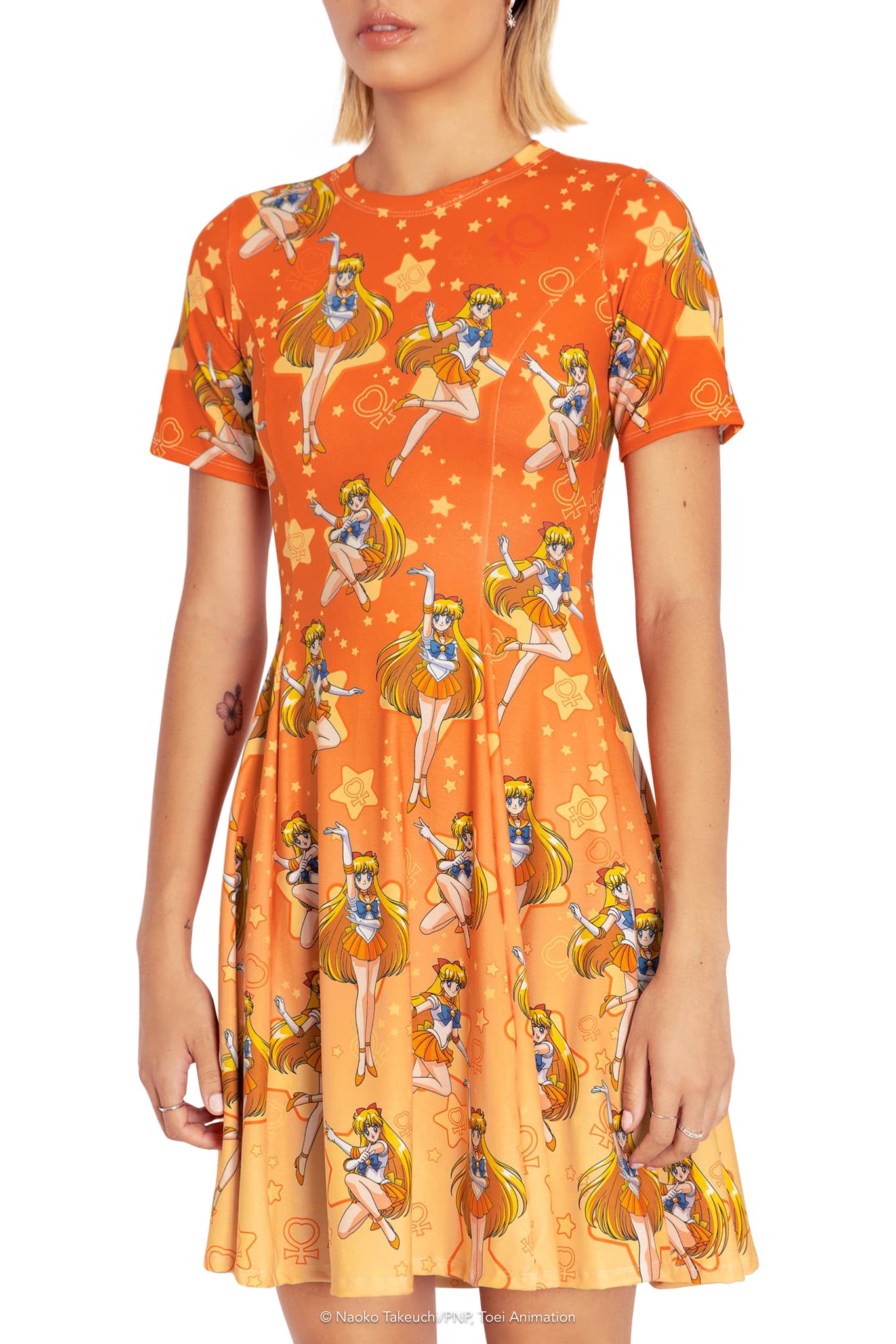 Sailor Venus Longline Evil Tee Dress - Limited – BlackMilk Clothing