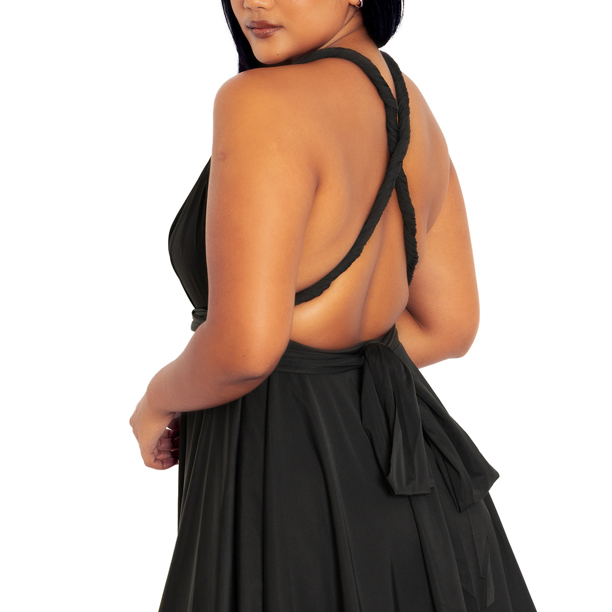 Sleek Infinity Skater Dress - Limited  BlackMilk Clothing