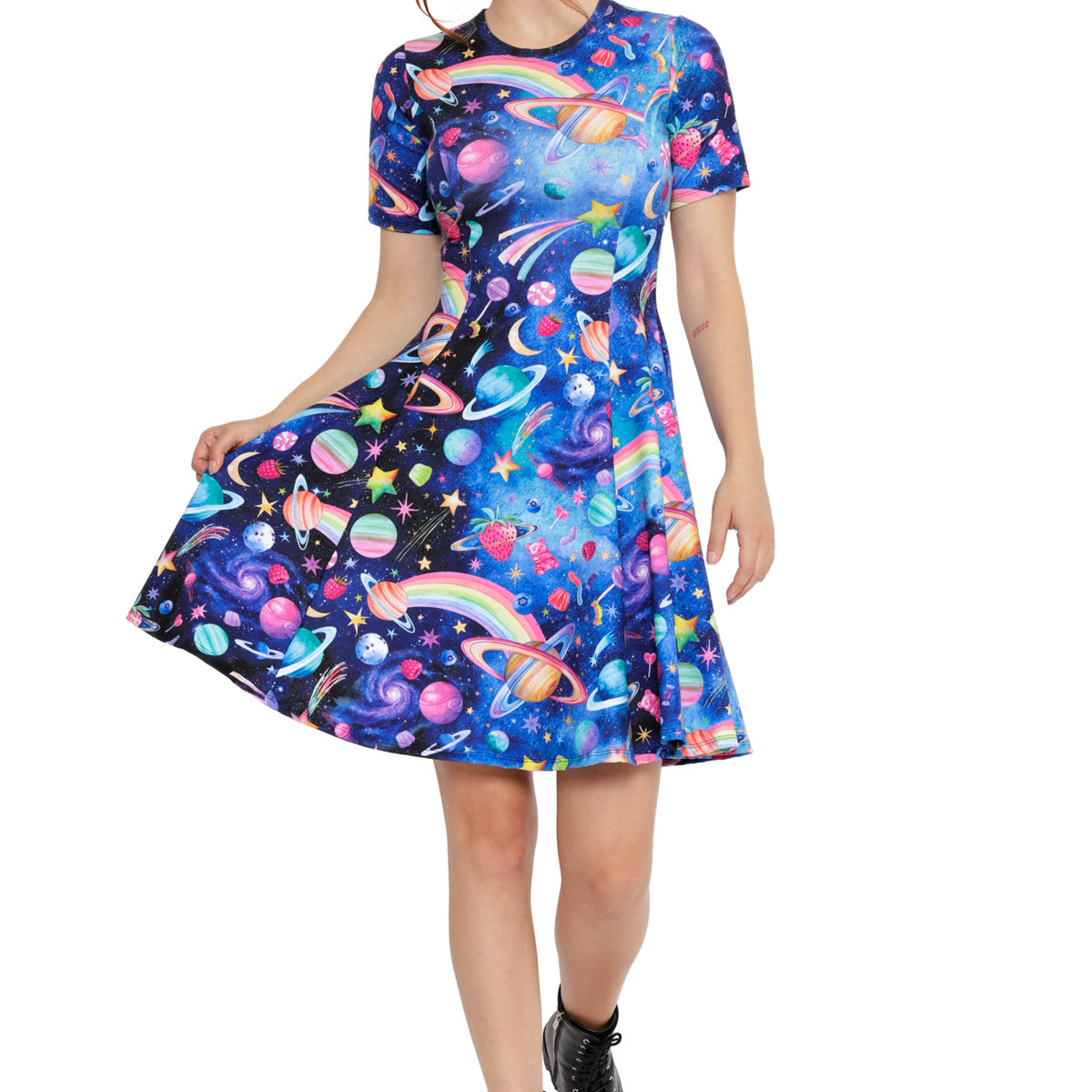 sachin and babi light blue dress Homecoming Dresses | Graduation Dresses main image 1