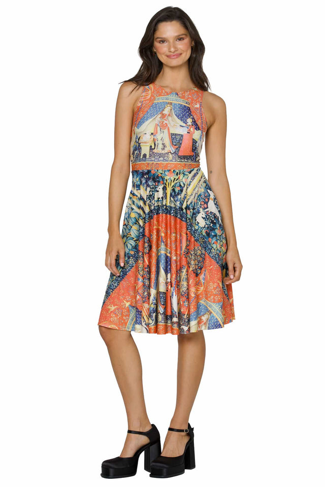 The Lady and the Unicorn Princess Midi Dress