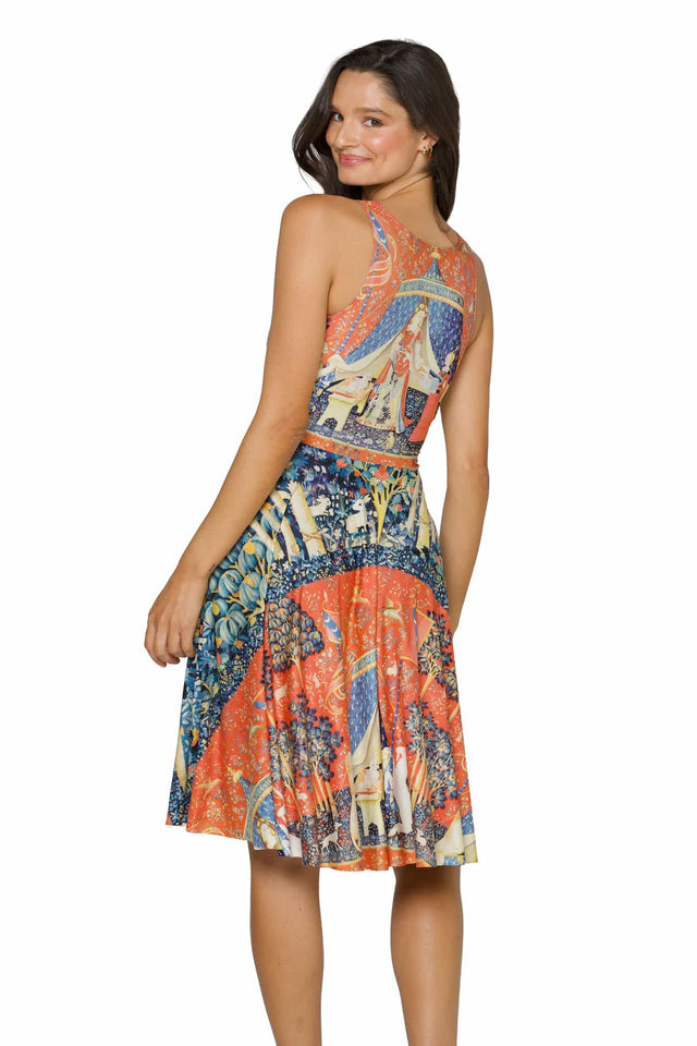 The Lady and the Unicorn Princess Midi Dress