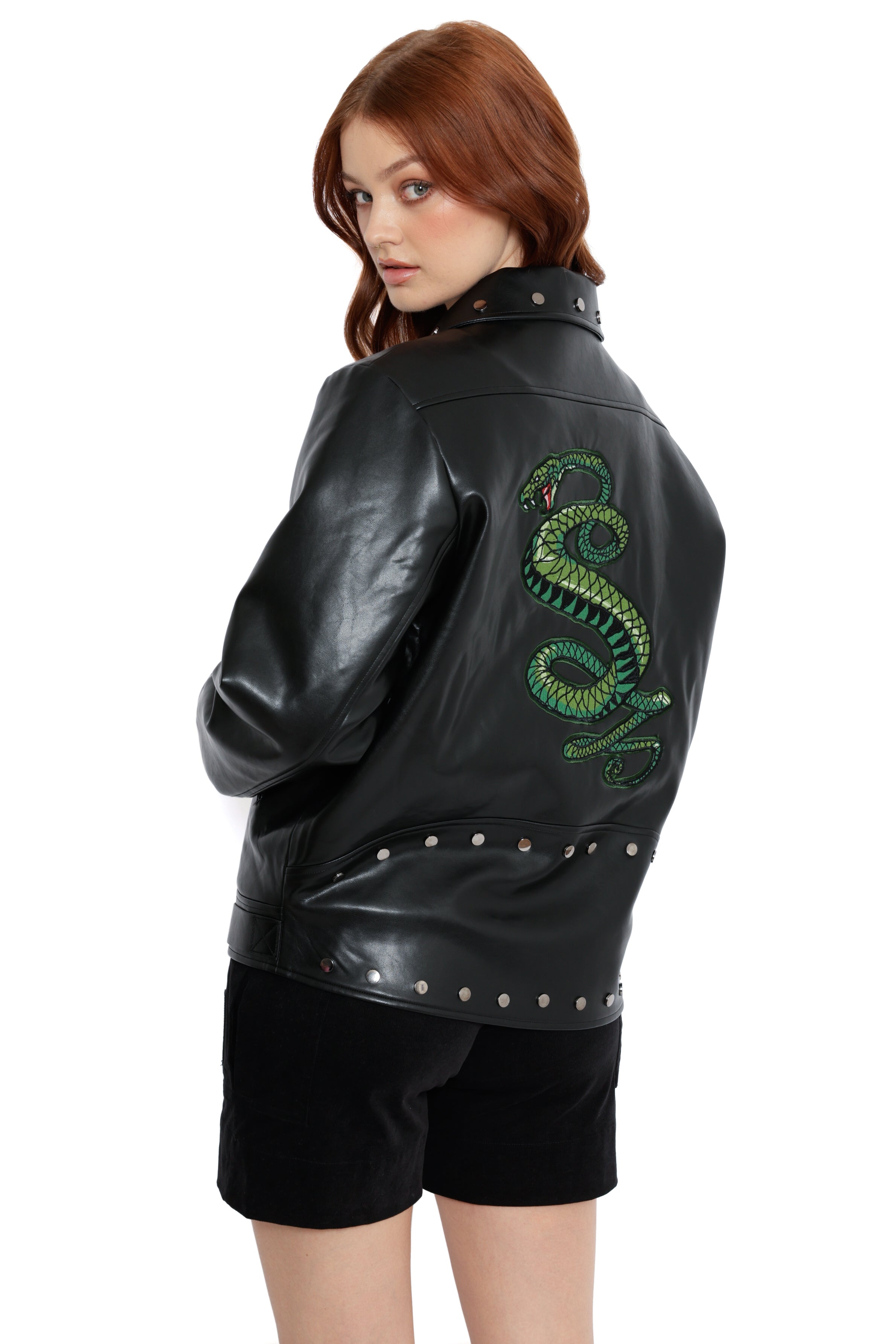 Tunnel Snakes Rule Moto Jacket - Limited – BlackMilk Clothing Tunnel Snakes Rule Moto Jacket - Limited – BlackMilk Clothing