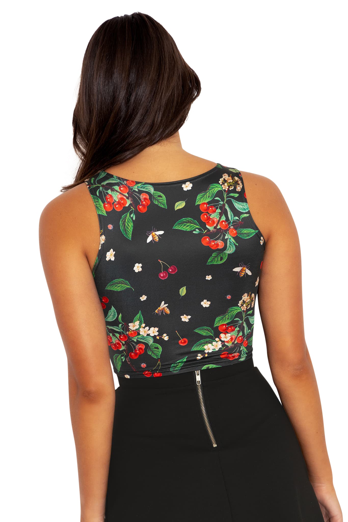 Wild Cherry Shiny Wifey Top - Limited – BlackMilk Clothing