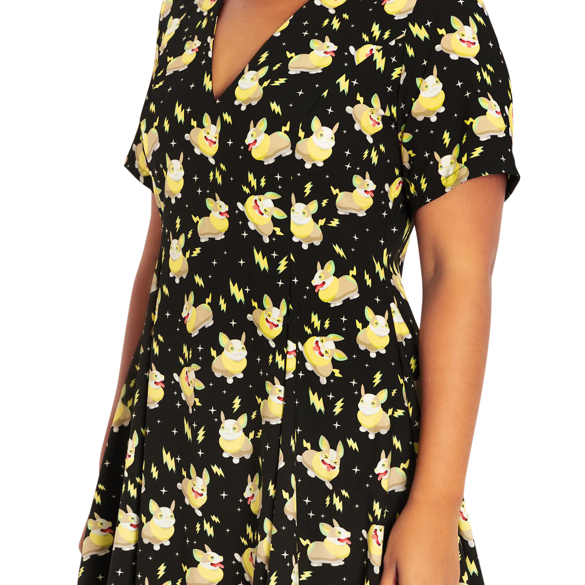Yamper V Dress
