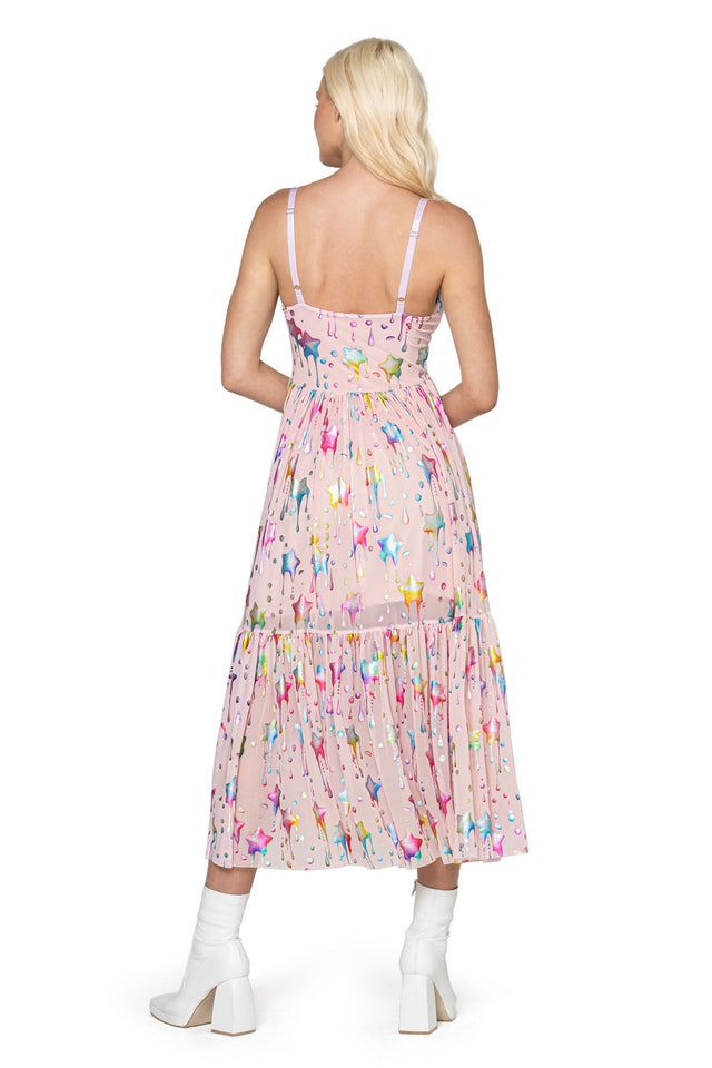 You're a Star Sheer Midaxi Dress