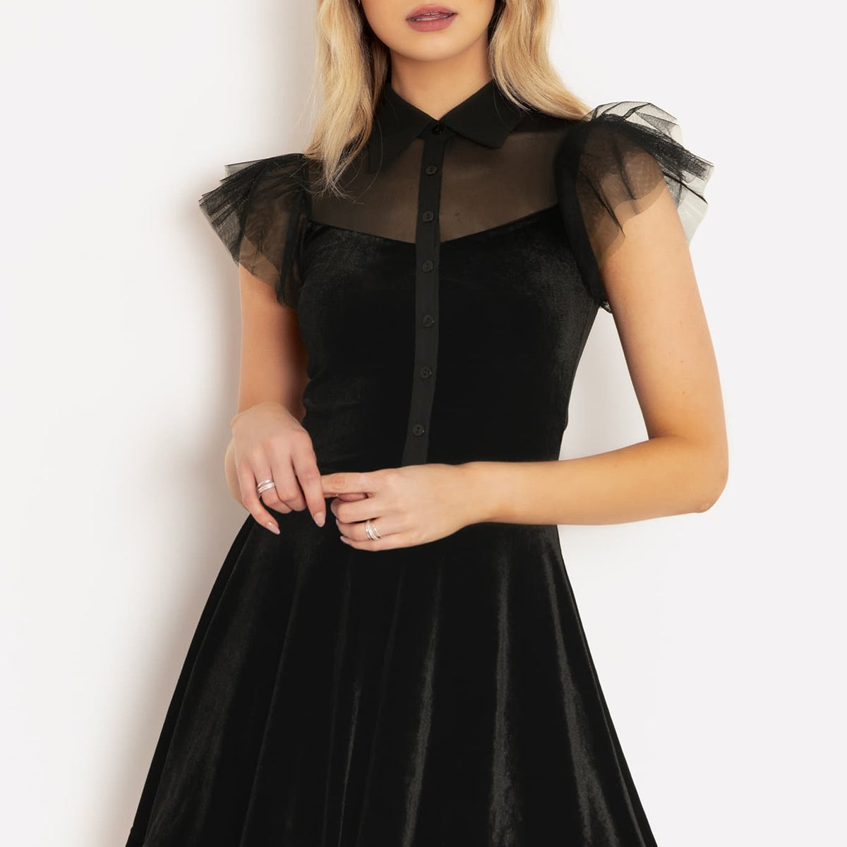 navy blue formal dress for wedding Black Swan Short Sleeve is a showstopper for LIVE 05/13/25 JF Long Lace Sleeves Tea SIZE:12US/45EU