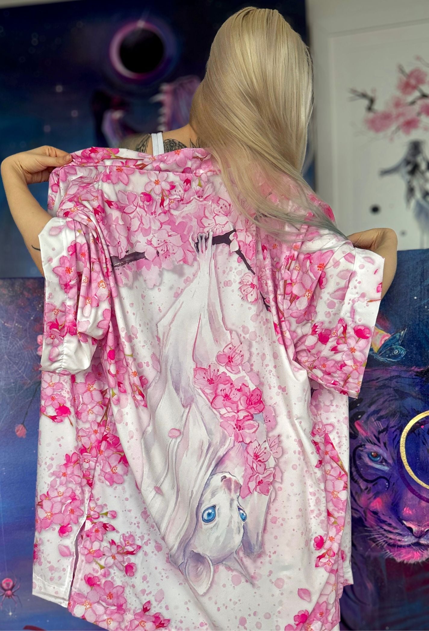Pearl in Sakura Robe – BlackMilk Clothing