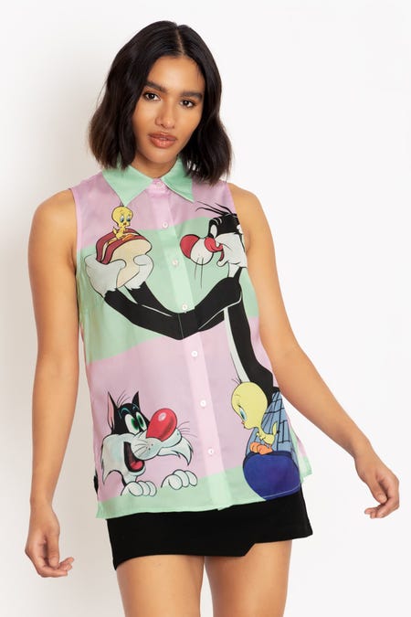 Sylvester And Tweety Work It Shirt