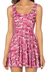 We're All Mad Here Scoop Skater Dress