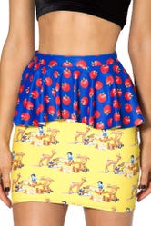 Snow White Peplum Skirt