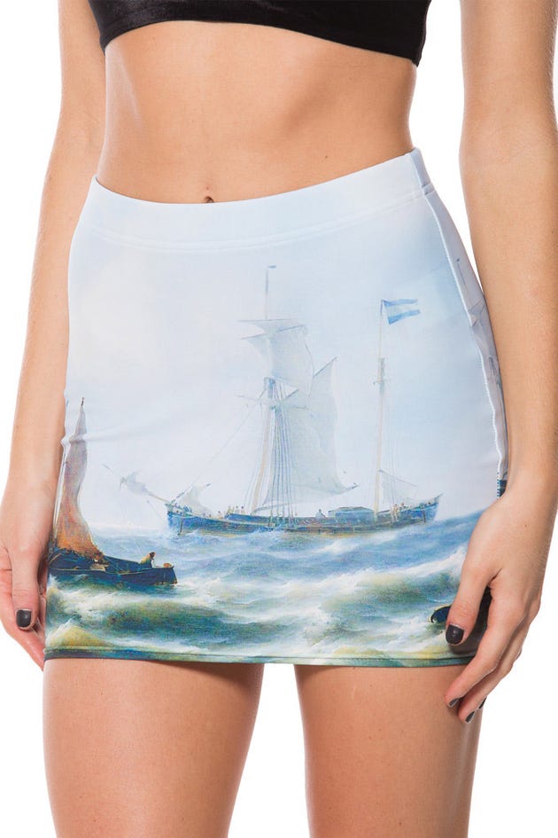 Seascape Wifey Skirt