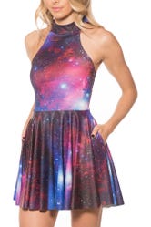 Galaxy Purple Party Dress
