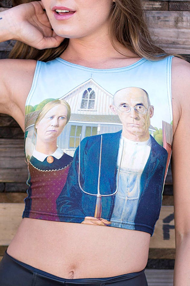 American Gothic Wifey Top