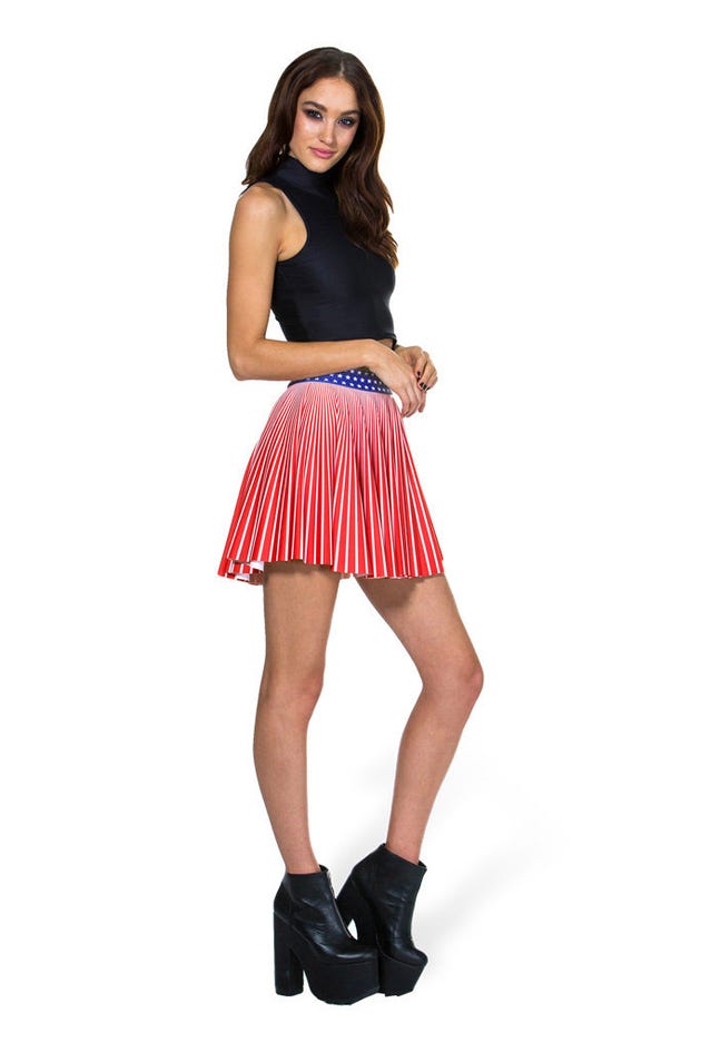Star Spangled Cheerleader Skirt