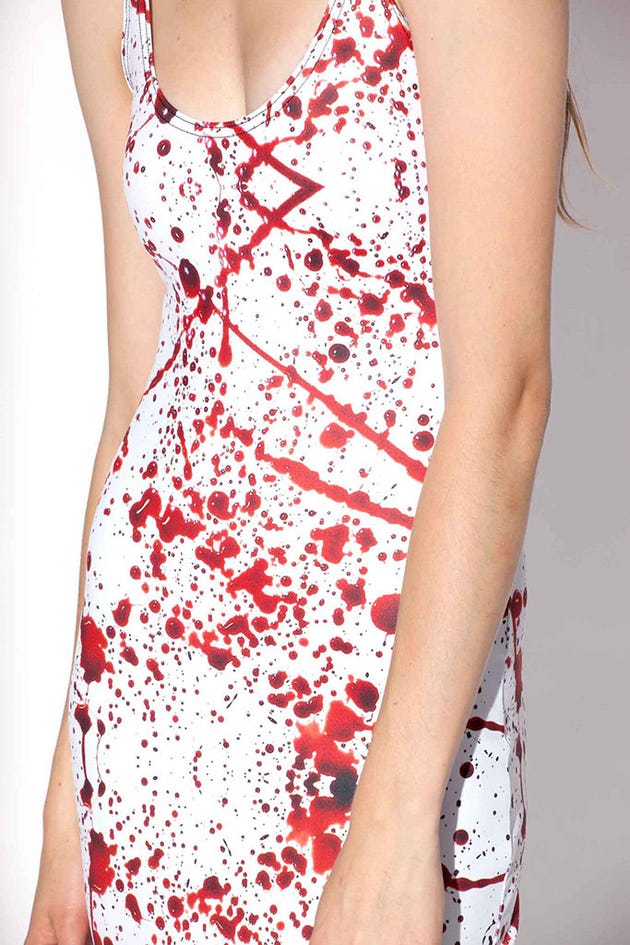 Blood Splatter Big Dress
