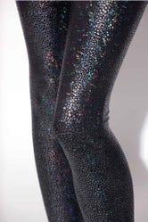 Shattered Glass Charcoal Leggings