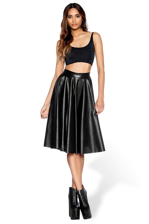 Neo Victorian Midi Skirt