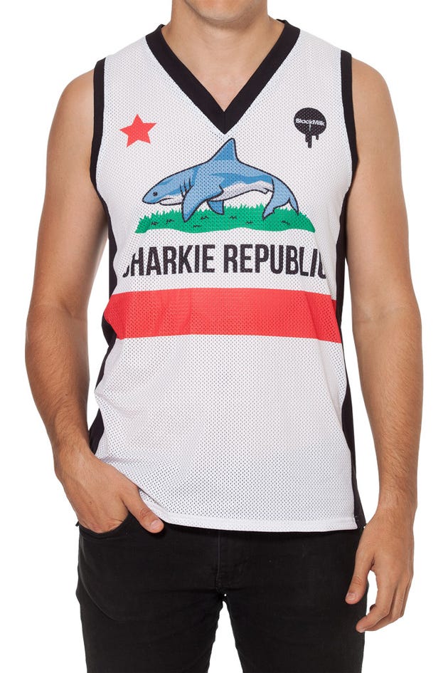 Sharkie Republic White Shooter