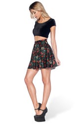 Wild Cherry Pocket Skater Skirt