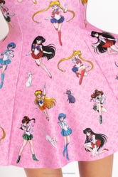 Sailor Guardians Mini Strappy Dress