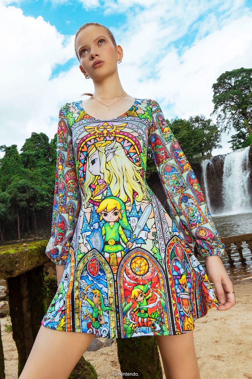 Stained Glass Hyrule Bell Dress