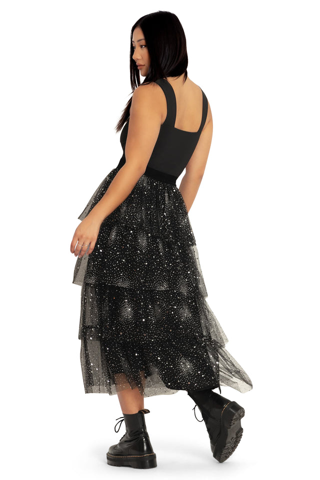 BlackMilk Clothing - A Night To Remember Arabesque Skirt