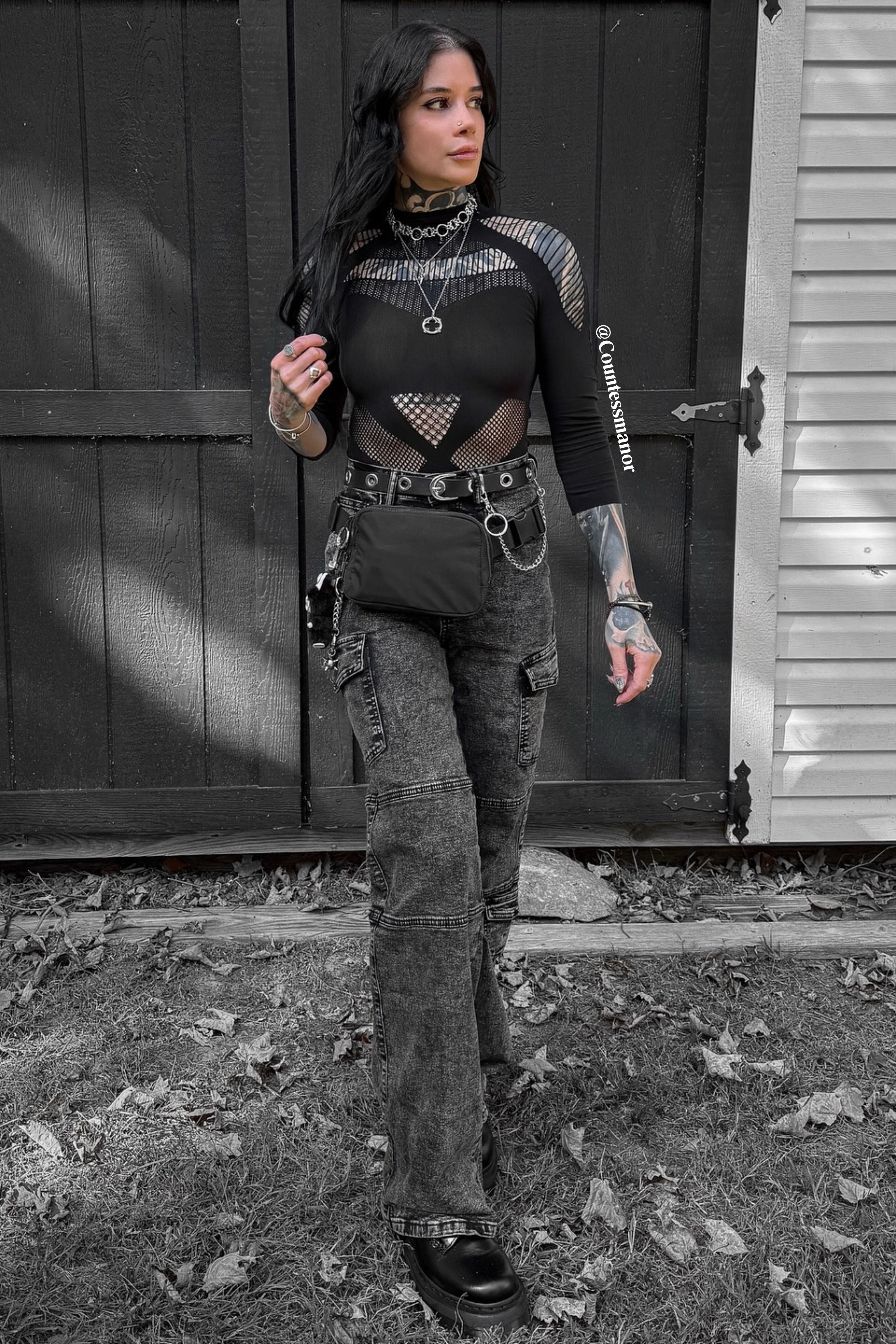 litmus / LUTENS Her Praha レザーハーネス black litmus / lutens Her Praha Leather Harness