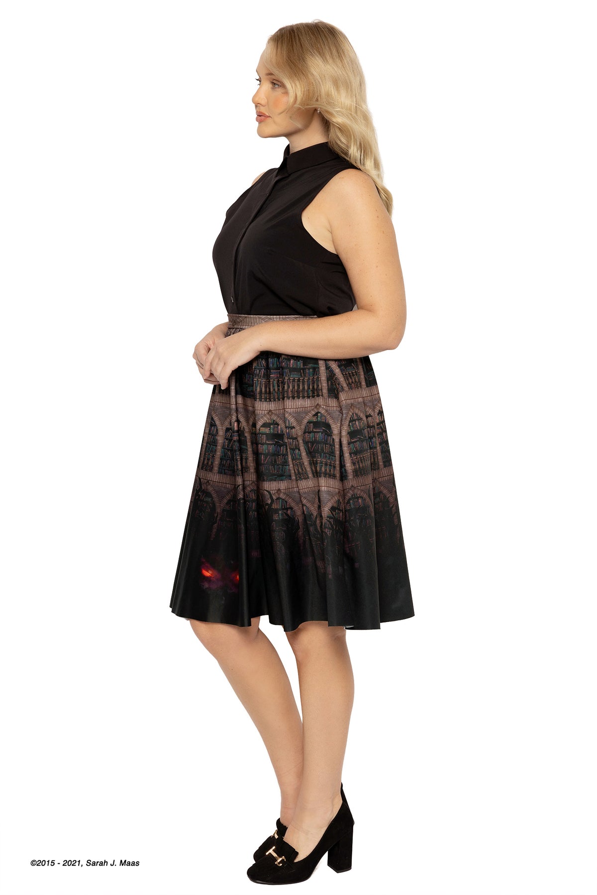 Bryaxis Below Midi Skirt - Limited – BlackMilk Clothing