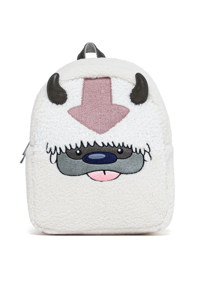 Avatar: The Last Airbender x BlackMilk Appa Fluffy Backpack from the Avatar fashion collection, licensed Avatar apparel accessory inspired by Appa